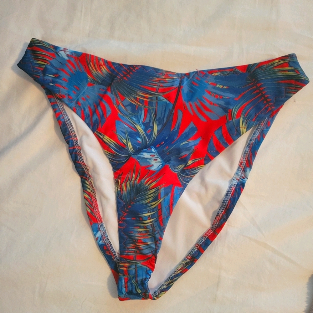 Tropical Plams bikini bottom